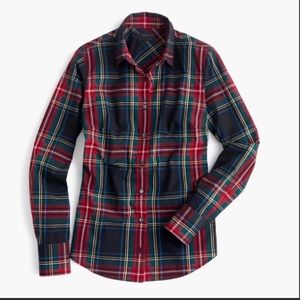Women’s J. Crew Plaid Perfect Button Down